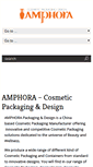 Mobile Screenshot of amphorapack.com